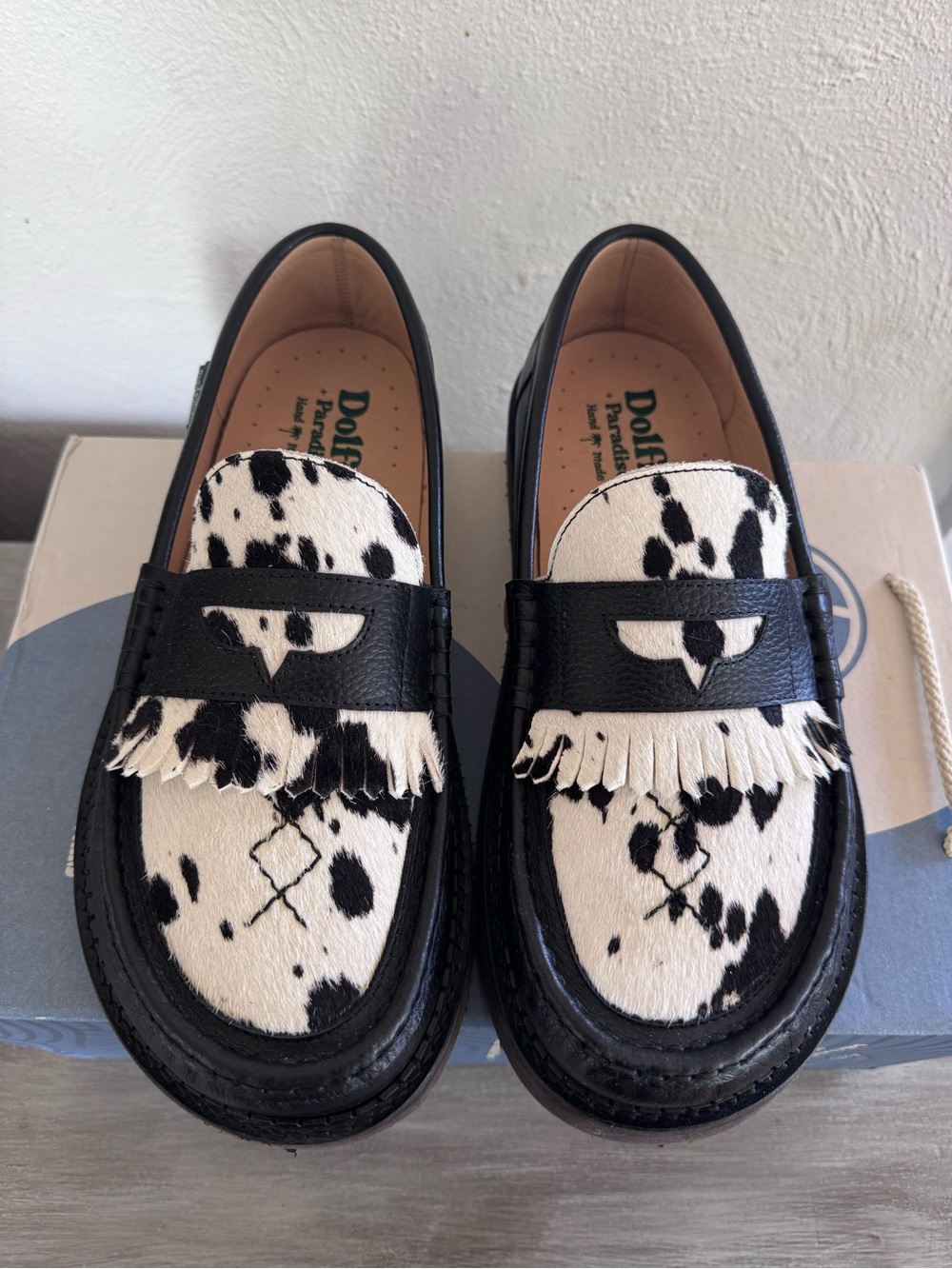 DOLFIE Paradise Duke 3 Wildhide Loafers - Size 43
